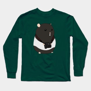 Hamster Photographer Long Sleeve T-Shirt